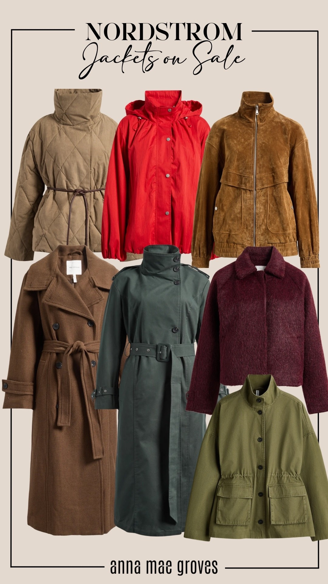 Get fall ready with all of these jackets! Most are on sale!