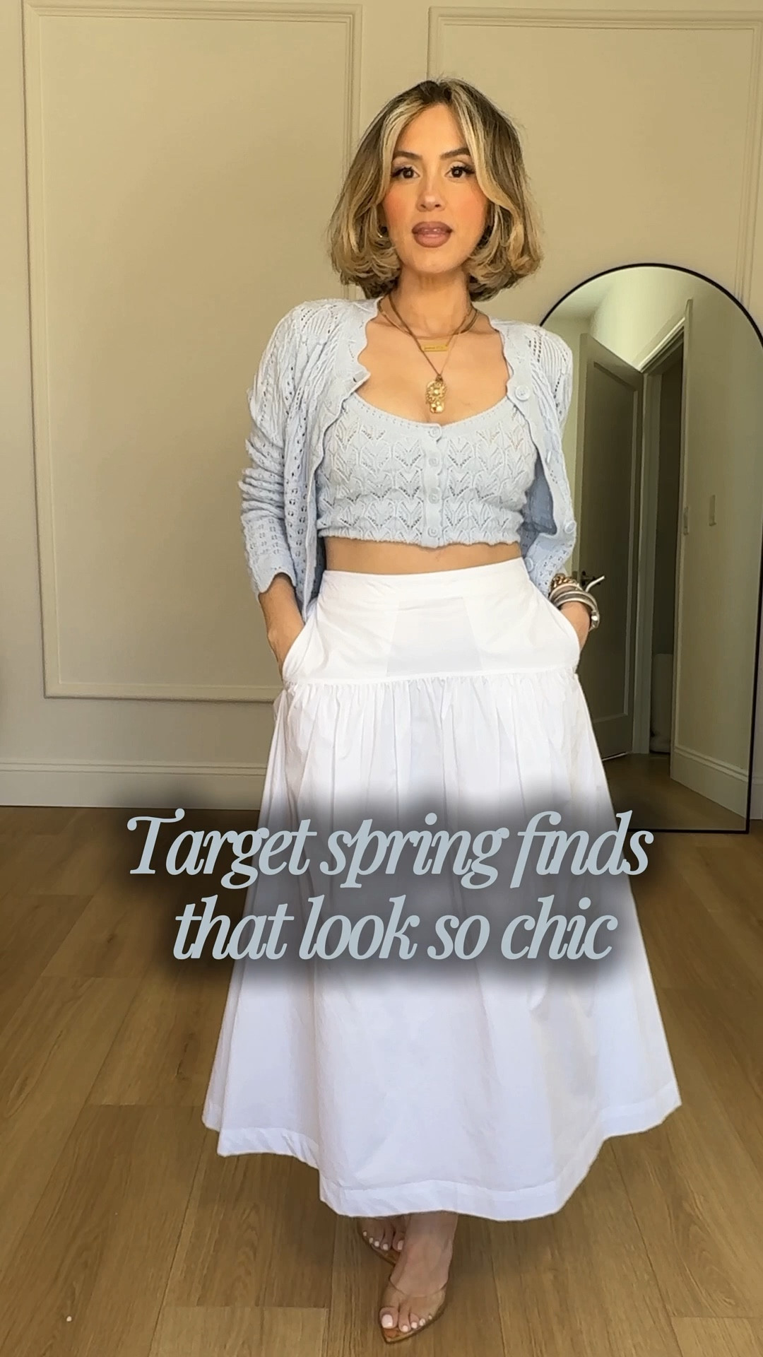 The CUTEST TARGET SPRING FINDS 😍😍😍😍

XS in tops + dresses + skirts 
Size 27 in jeans
Small in jacket


#LTKootd #LTKPetite #LTKSaleAlert