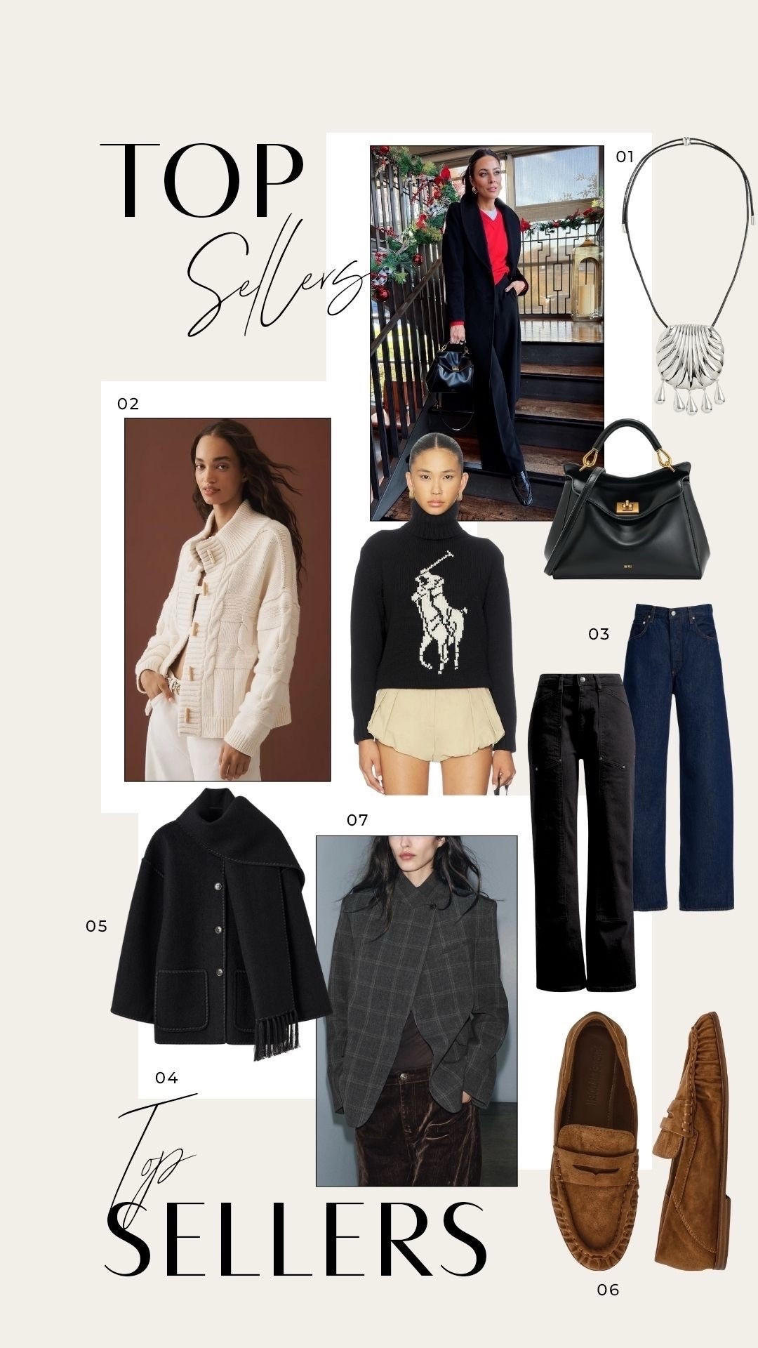 December top sellers! 




Top sellers, winter style, handbag, trousers 

#LTKSeasonal #LTKOver40 #LTKWorkwear