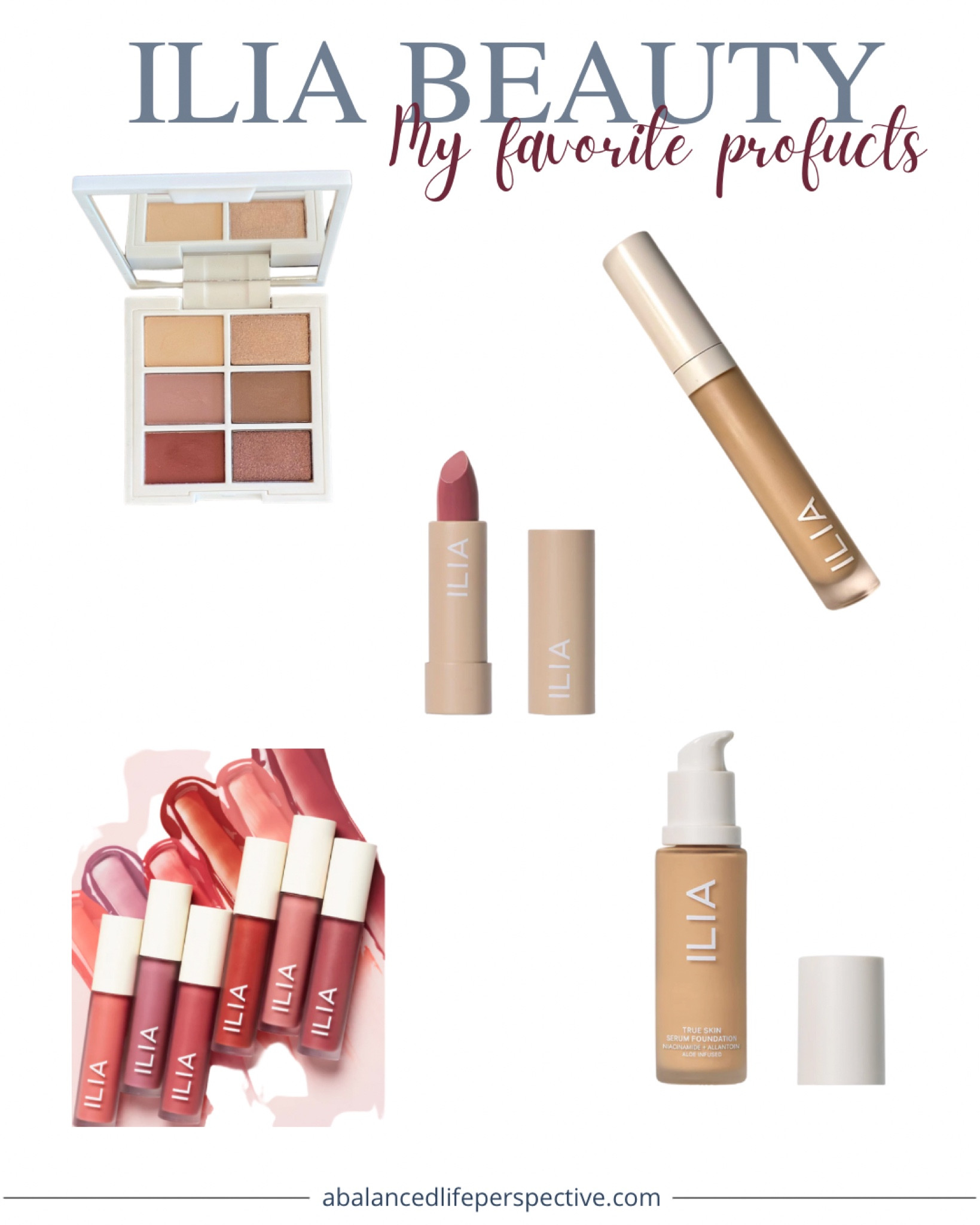 Ilia is having their big annual sale 20% off! 
My favorites that I use all the time: 
Concealer (1.5)
Lipstick in Rosette
Tinted lip oil in Linger, Maybe Violet, Only You
Makeup (light-medium neutral)
Eyeshadow palette in cool nude