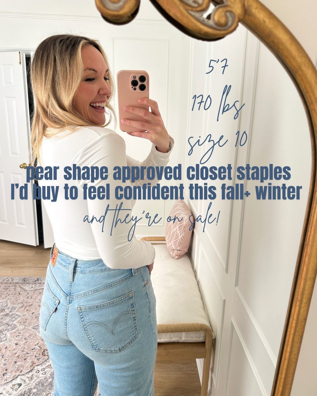 Pear shaped approved closet staples on deal for Prime Days! Fall outfits - date night outfits - med tops and dresses, large in bottoms / size 10 in jeans