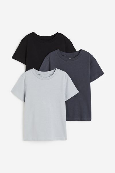 3-pack T-shirts | H&M (US + CA)