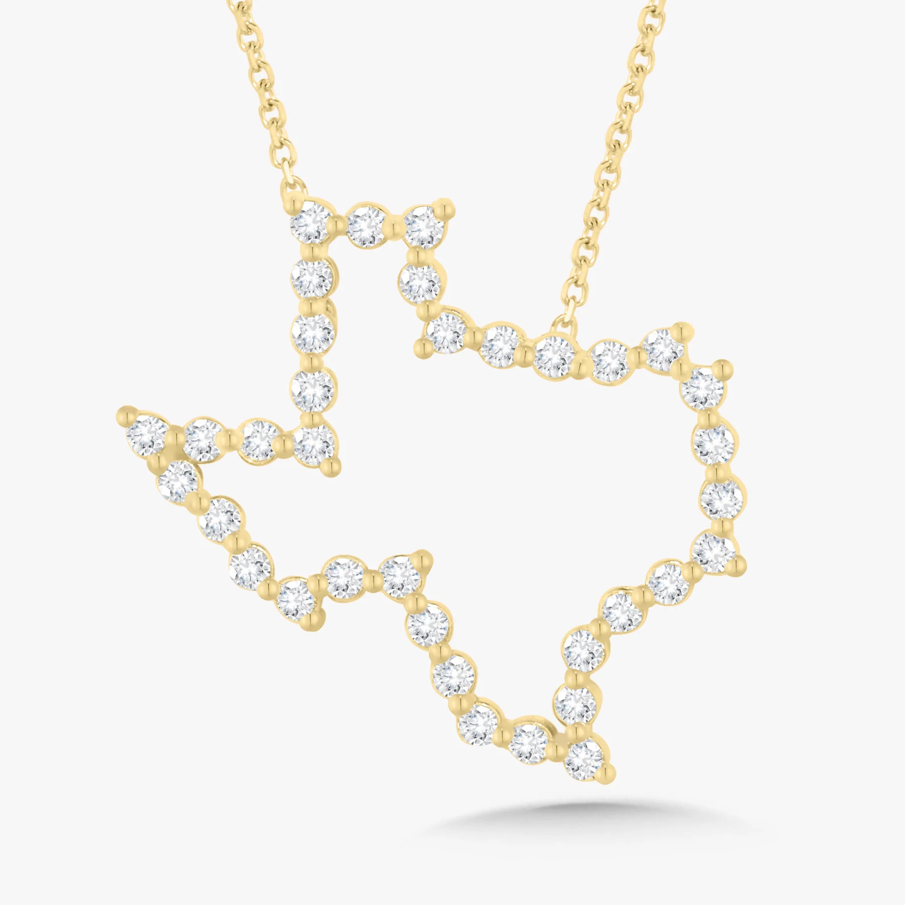 Charlie Cloud® Floating Diamond Texas Necklace 0.65 ctw | RW Fine Jewelry
