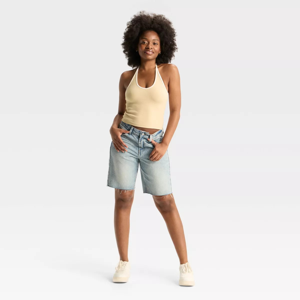 Women's Interlock Halter Tank Top - Wild Fable™ | Target