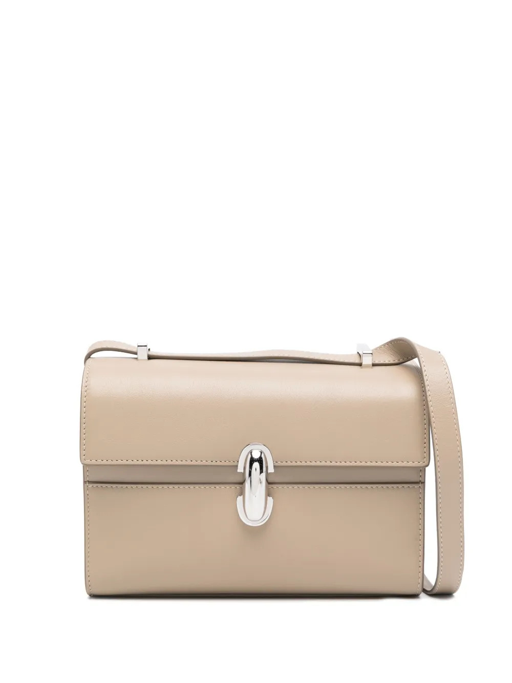 Savette  Symmetry 19 Leather Crossbody Bag | Neutrals | FARFETCH | Farfetch Global
