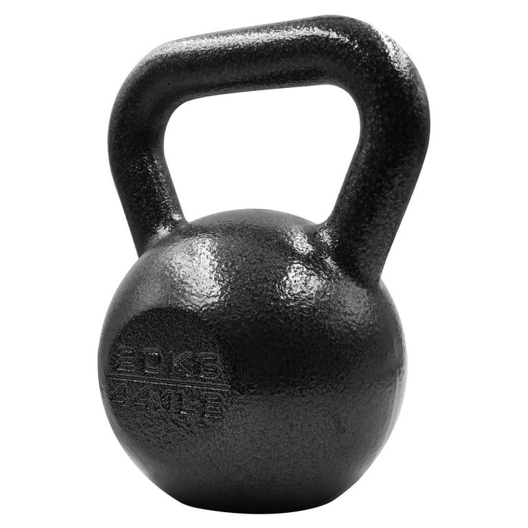Athletic Works 20KG Kettlebell, Durable Hammertone Finish, 44lbs - Walmart.com | Walmart (US)