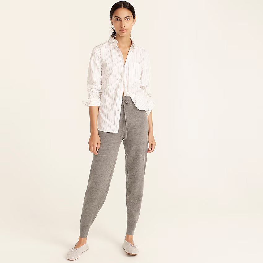 Merino wool jogger pant | J.Crew US