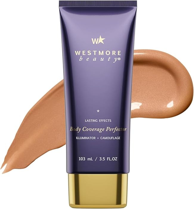 Westmore Beauty Skin Foundation Concealer, Body Makeup 3.5 Fl Oz (Golden Radiance, Cream) - Water... | Amazon (US)