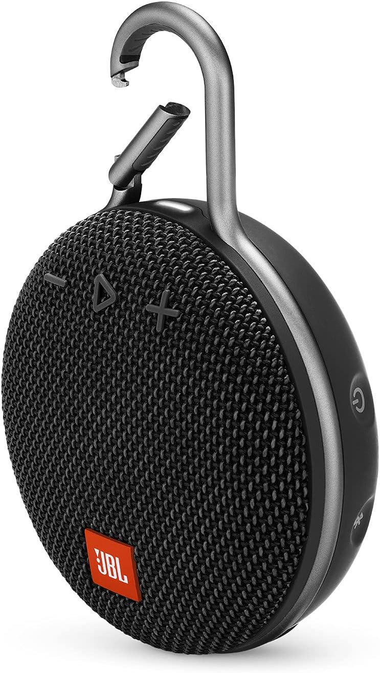 JBL CLIP 3 - Waterproof Portable Bluetooth Speaker - Black | Amazon (US)