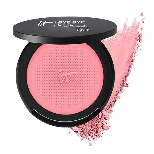IT Cosmetics Bye Bye Pores Blush - Sheer, Buildable Color - Diffuses the Look of Pores & Imperfec... | Amazon (US)