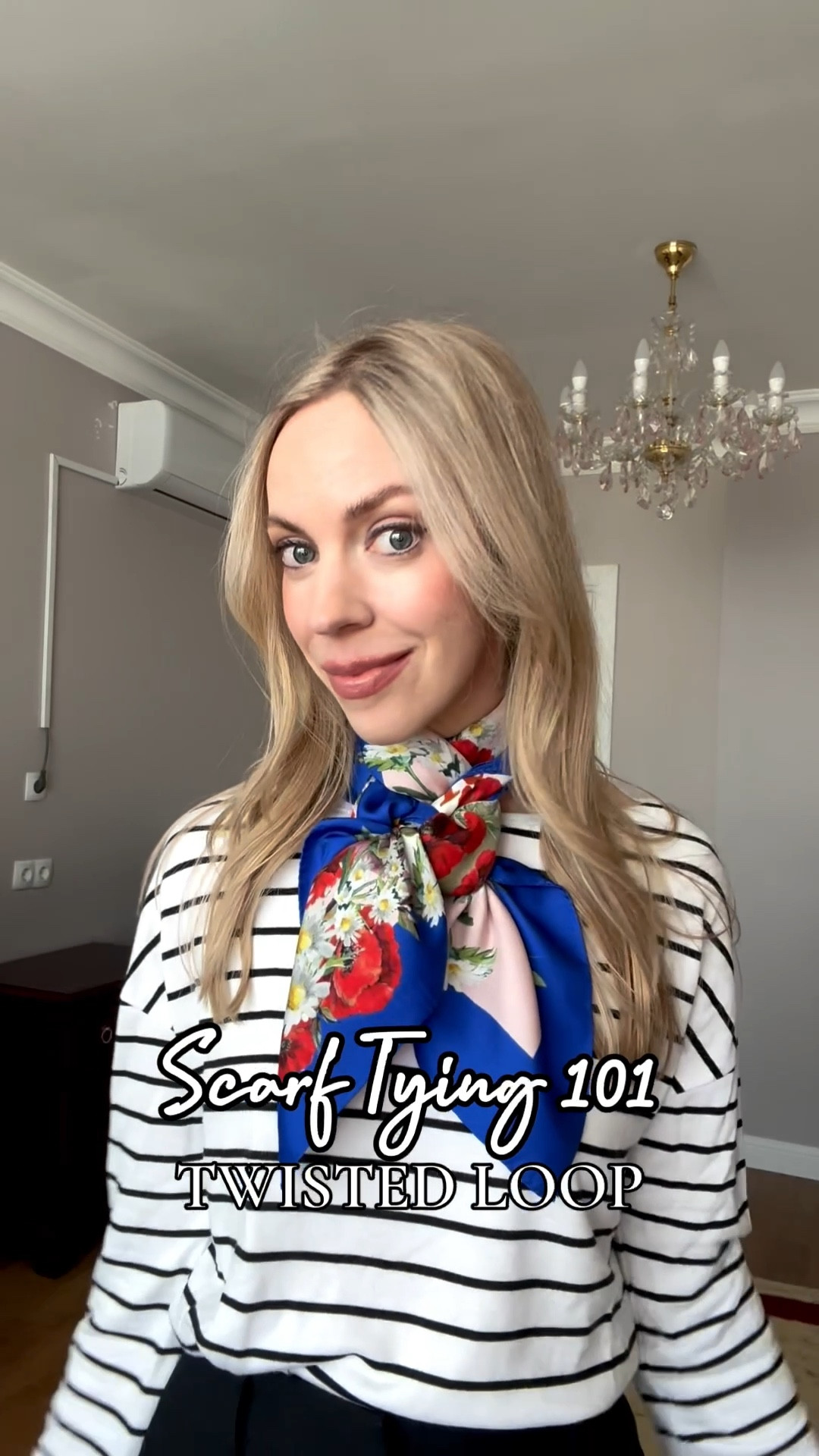Silk scarf tying, scarf tutorial, spring trends, silk scarves 

#LTKOver40 #LTKSpringSale #LTKSeasonal