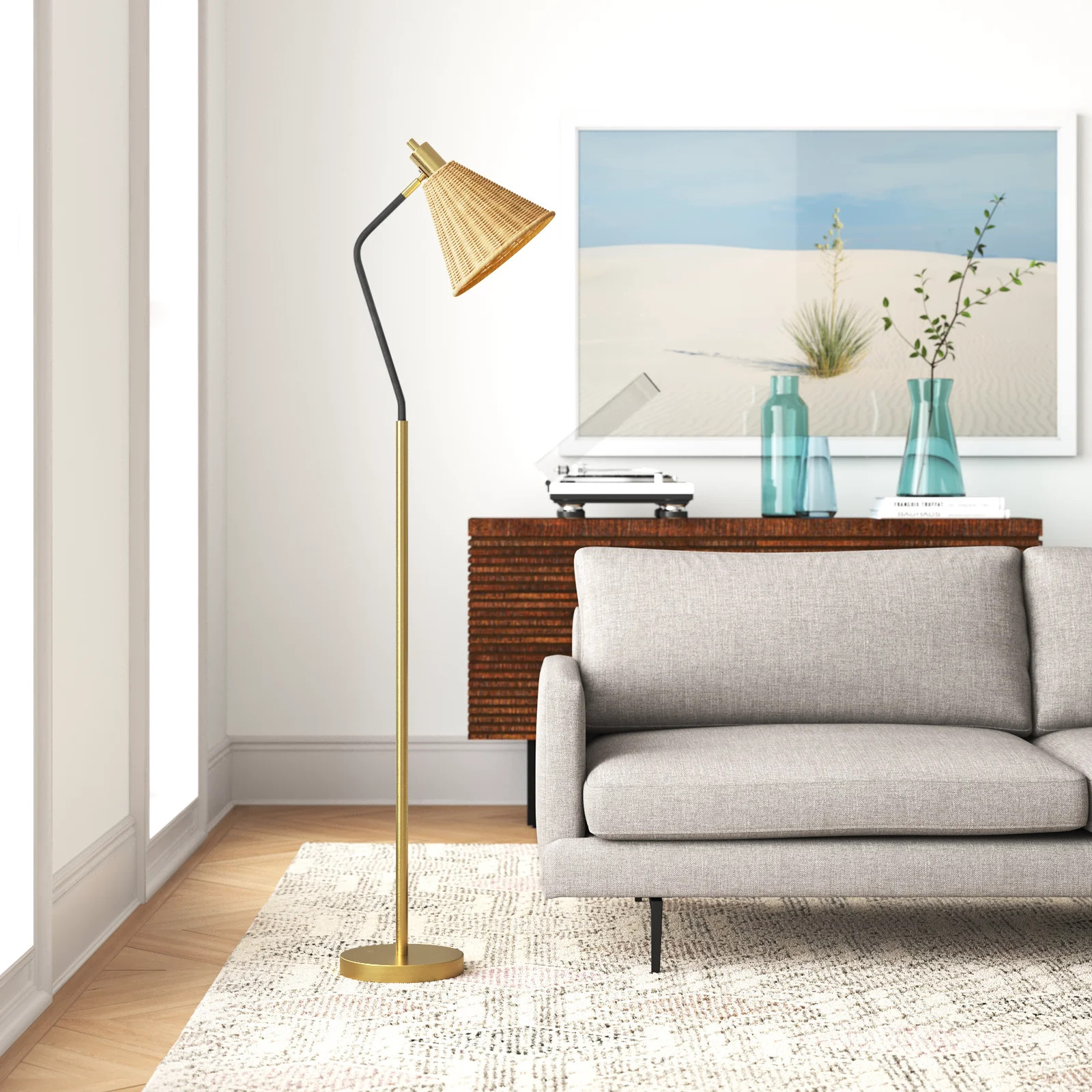 Willa Arlo™ Interiors Topeka 62" Task/Reading Floor Lamp "& Reviews" | Wayfair | Wayfair North America