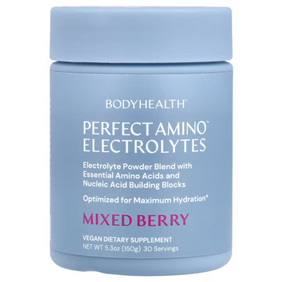 BodyHealth Perfect Amino™ Electrolytes, Mixed Berry , 5.3 oz (150 g) | Target
