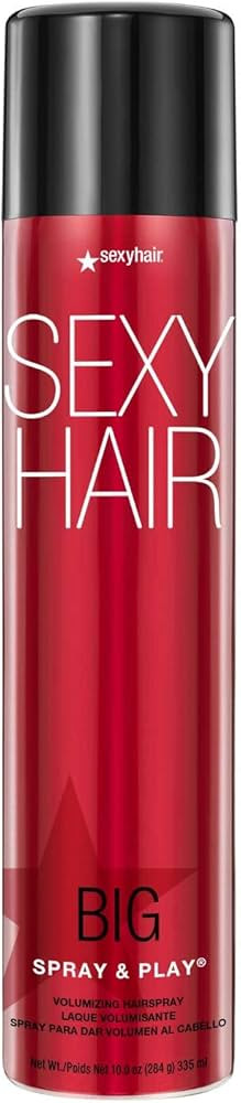 SexyHair Big Spray & Play Volumizing Hairspray | Hold and Shine | Up to 72 Hour Humidity Resistan... | Amazon (US)