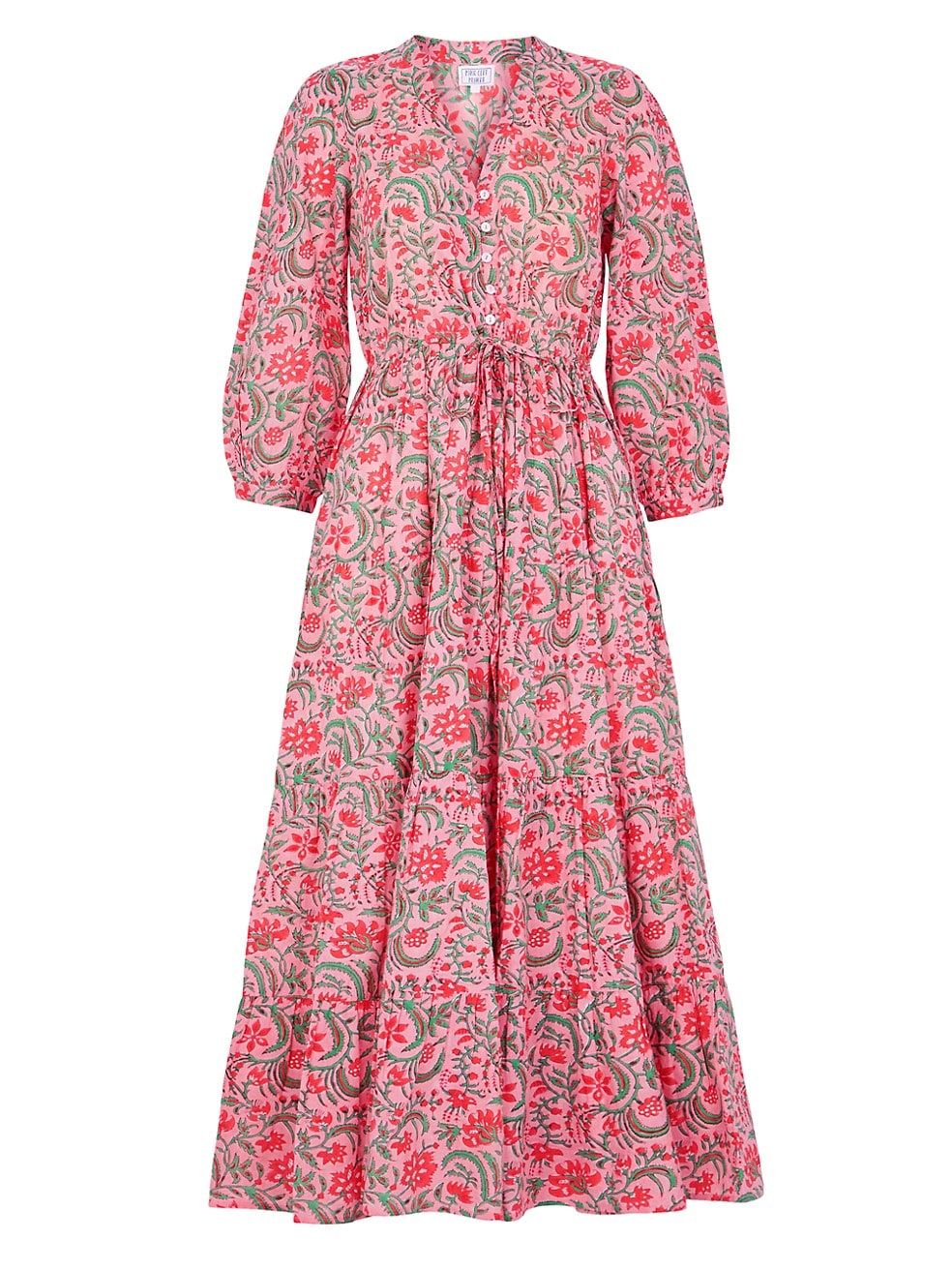 Pink City Prints Maria Dress | Saks Fifth Avenue