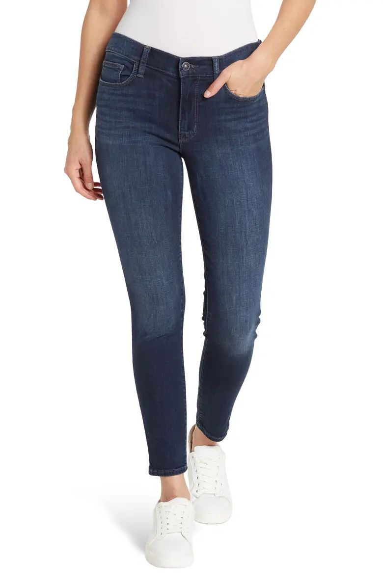 HUDSON Natalie Mid Rise Ankle Crop Skinny Jeans | Nordstromrack | Nordstrom Rack