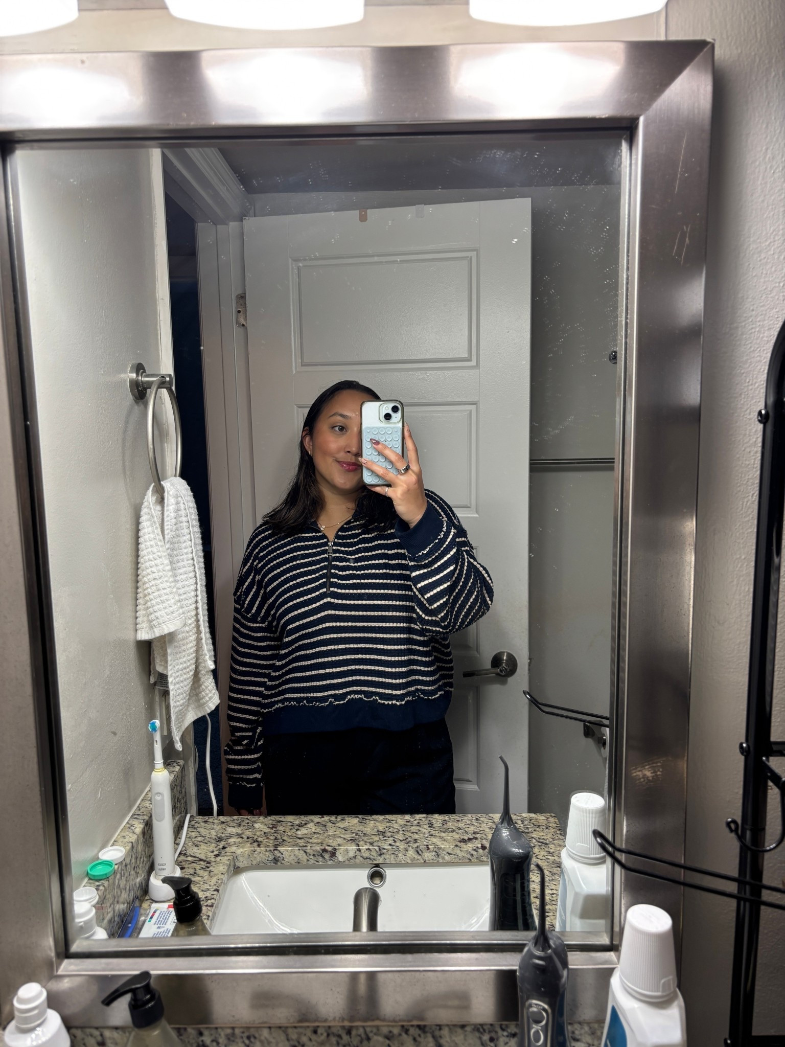 Sweater weather! Gotta keep warm in the office during the cold front  

#LTKootd #LTKgrwm #LTKWorkwear