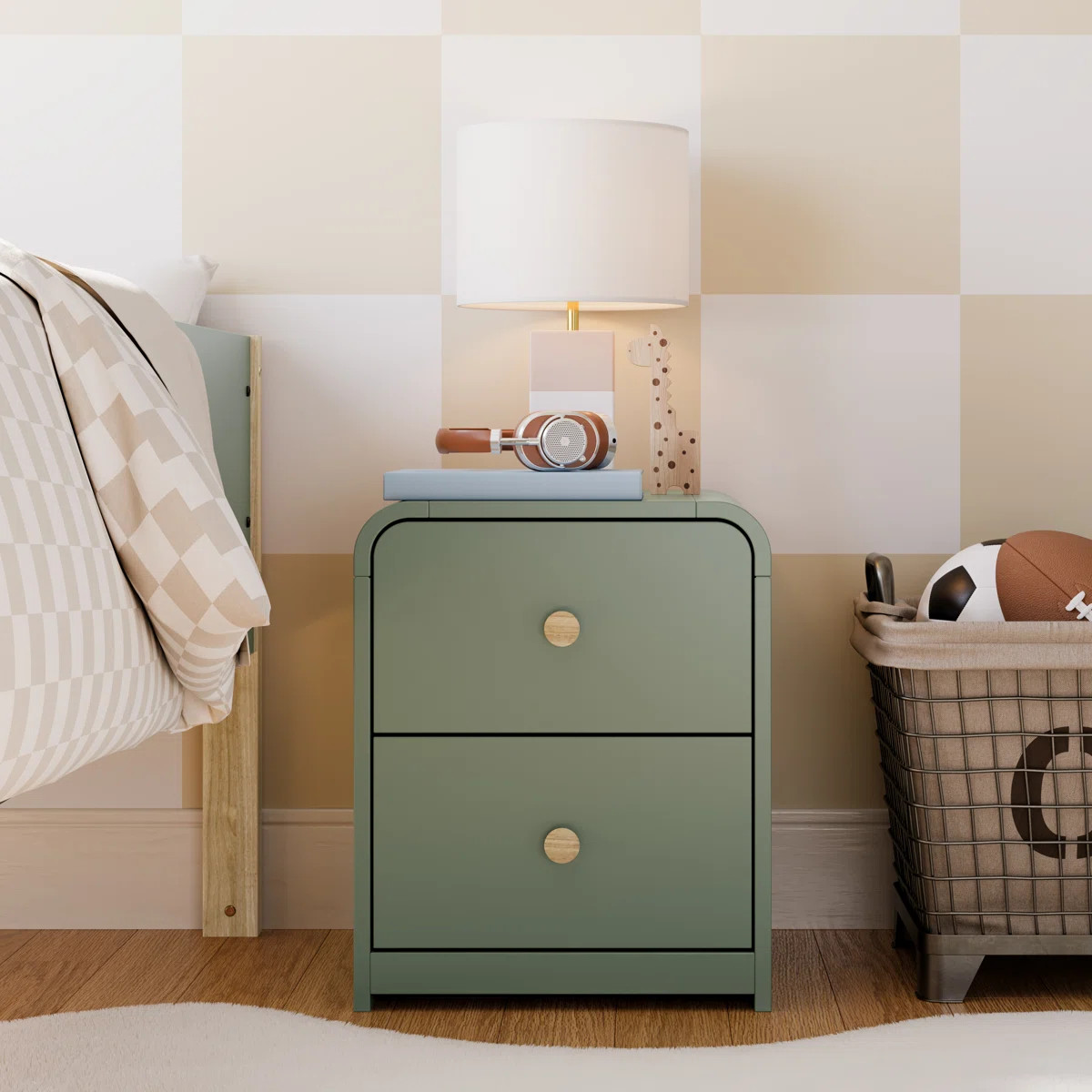 Santos 2-Drawer Nightstand | Wayfair North America
