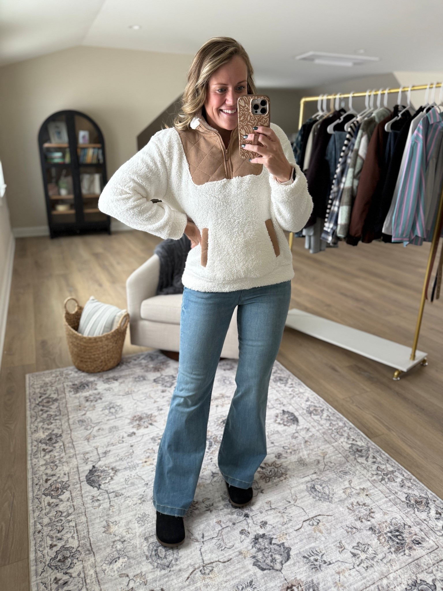 The warmest Sherpa 🥰

#LTKHoliday #LTKMidsize #LTKOver40