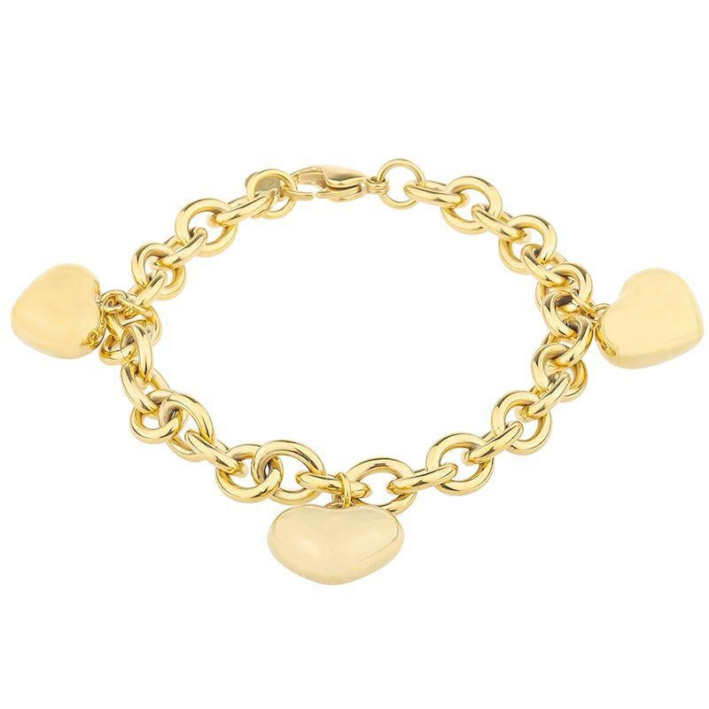 Vintage Style Gold Charm Bracelet | Victoria Emerson