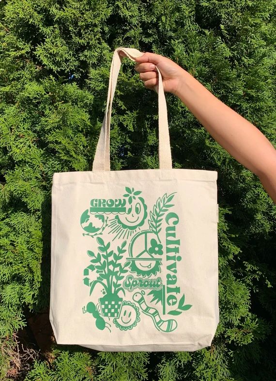 Cultivate Tote Bag | Etsy | Etsy (US)