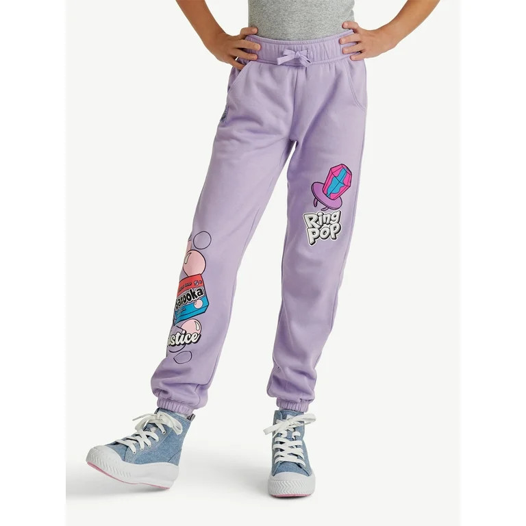 Justice Girls Ring Pop Bazooka Collab Jogger, Sizes XS-XLP | Walmart (US)