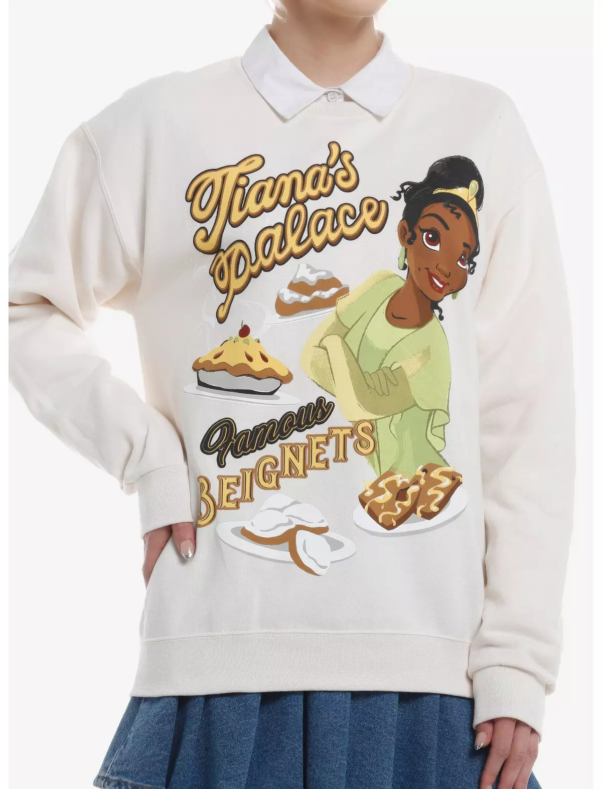 Disney The Princess And The Frog Tiana's Palace Girls Sweatshirt | Hot Topic