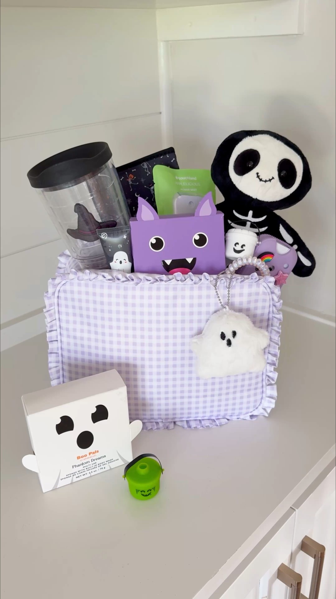 Amazon boo basket, Amazon halloween gift basket, gift ideas, gifts for her, ruffle pouch, halloween party favor, Halloween home, spooky season, bath bomb, amazon finds, amazon favorites, amazon must haves, amazon essentials, amazon haul, amazon gift idea 

These ruffle pouches are so cute to fill as a boo basket!!😍👻💜 more colors!! 

#LTKKids #LTKFindsUnder50 #LTKFamily
