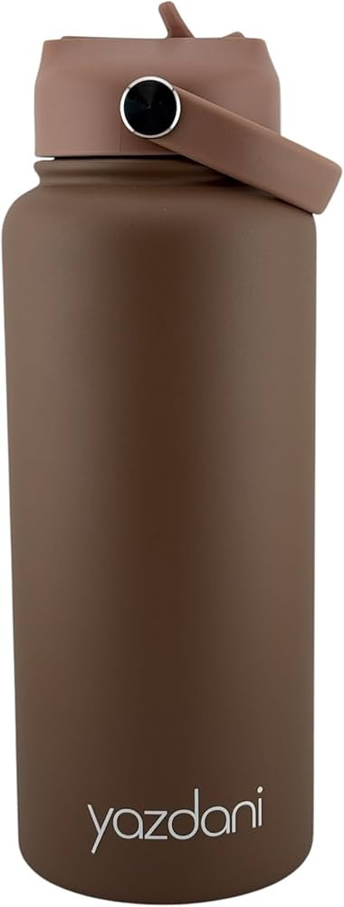 32 oz Insulated Stainless Steel Water Bottle – BPA-Free, Double Wall Vacuum Insulated, Powder C... | Amazon (US)