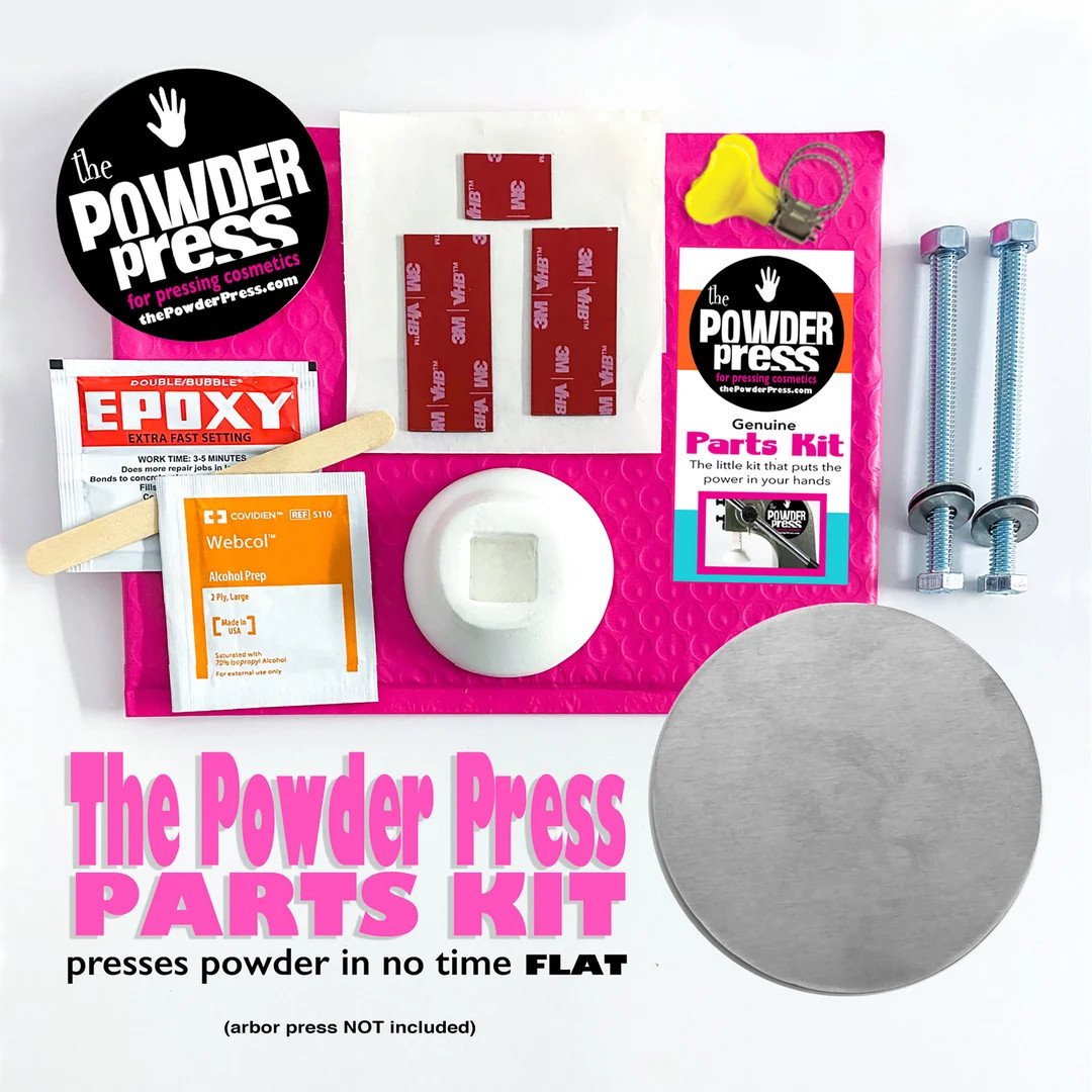 The Powder Press PARTS KIT | Indie Cosmetic Power Pressing Machine DIY Kit for Your Arbor Press |... | Etsy (US)
