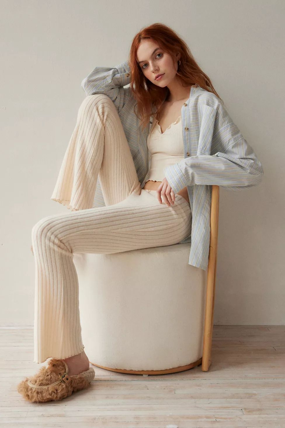Out From Under Lilah Cozy Ribbed Pant | Urban Outfitters (US and RoW)