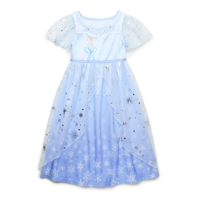 Toddler Girls Fantasy Nightgown, Sizes 2T-5T | Walmart (US)