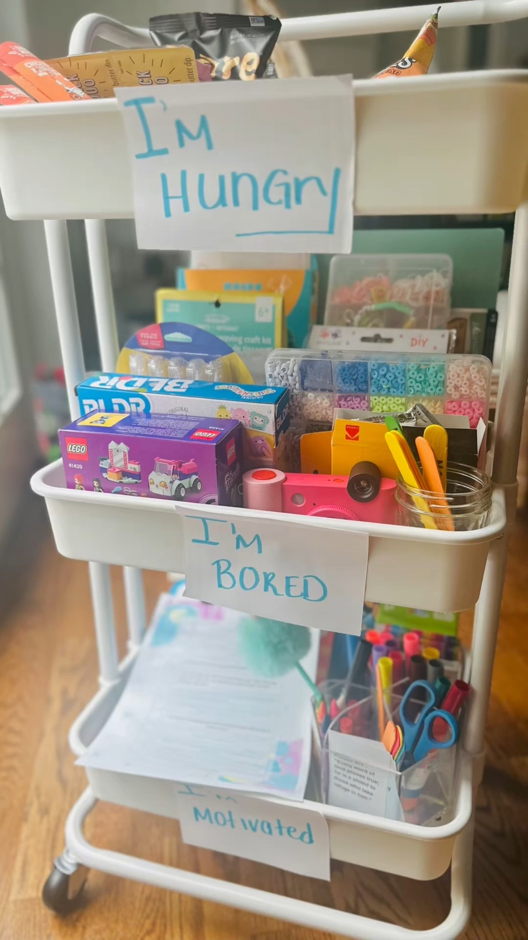 Summer cart in full effect! This is to help kiddos be a bit more independent by providing self serve snacks and activities !

#LTKSummerEdit