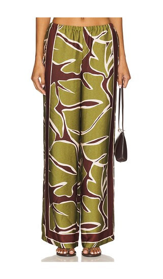 SEVEN WONDERS Alessandra Palazzo Pant in Green. - size M | Revolve Clothing (Global)