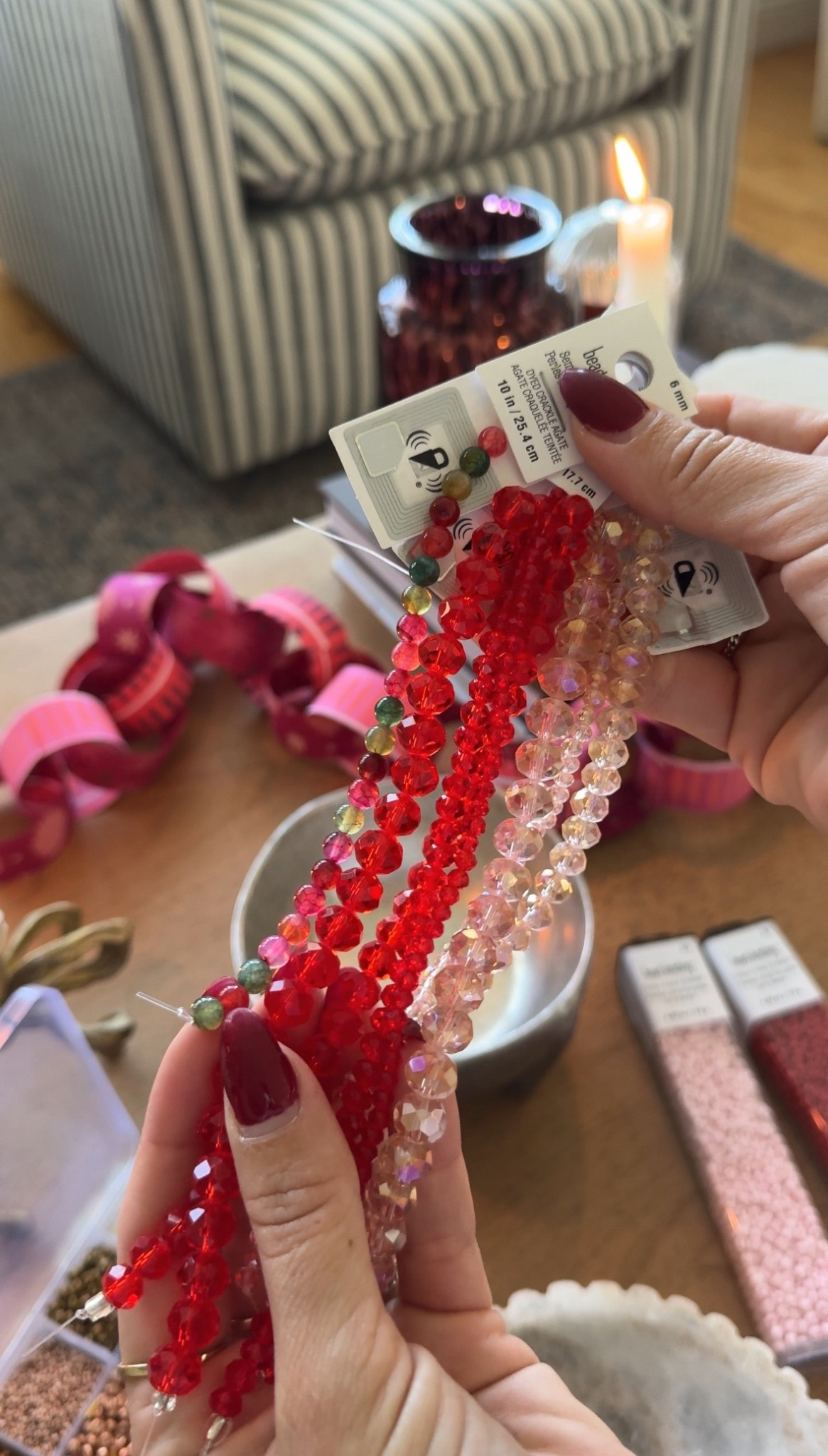 all Michael’s beads are on major sale!! So pretty and perfect for Christmas crafts! 

#LTKHoliday