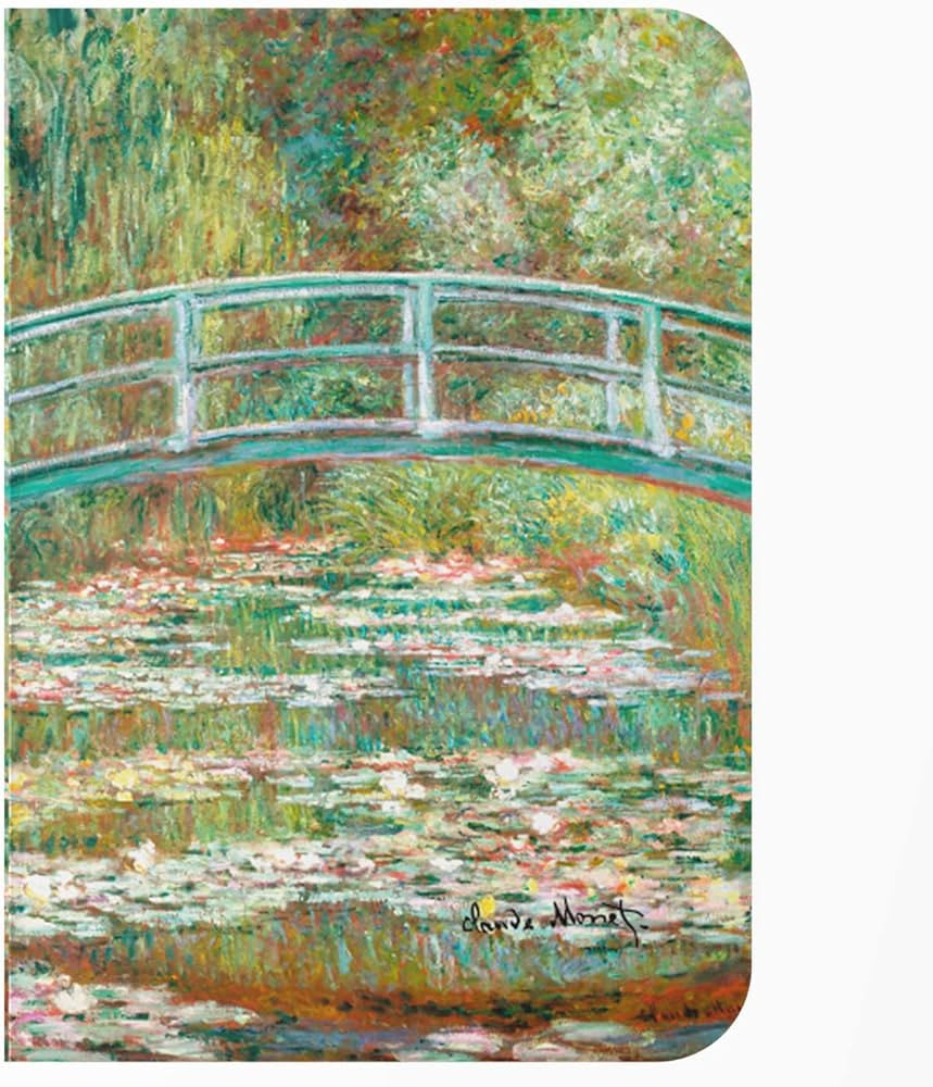 Caderno sem Pauta A5 - Capa Flexível 80 Páginas 20x14cm - Pontes de Monet | Amazon (BR)