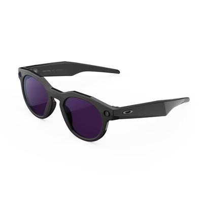 Oakley | Meta HSTN Glasses with Meta AI, Audio, Photo, Video Compatibility - Black/Clear to Amethyst Transitions® | Target