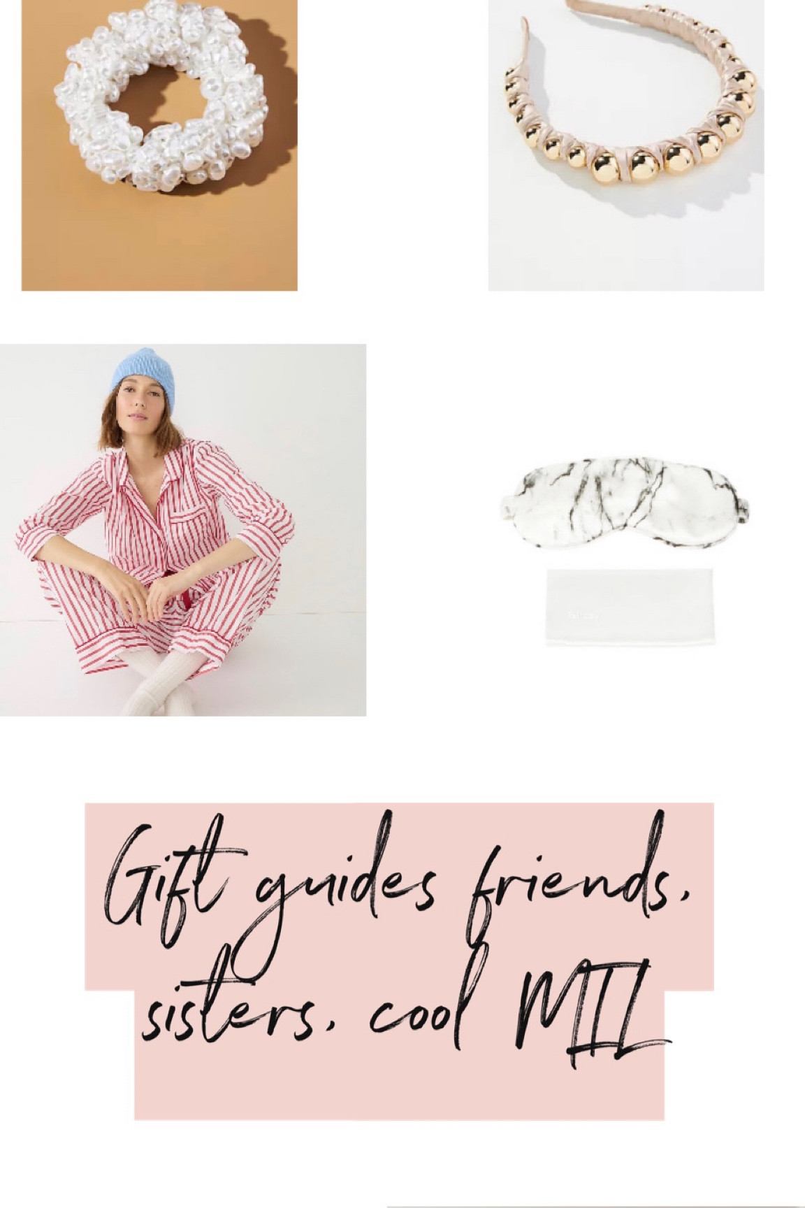 Gift guides MIL, friends 

#LTKunder100 #LTKHoliday #LTKstyletip