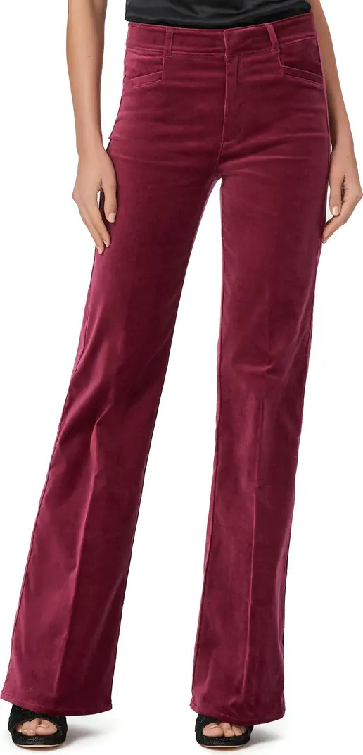 Leenah Wide Leg Stretch Velvet Trousers | Nordstrom Rack