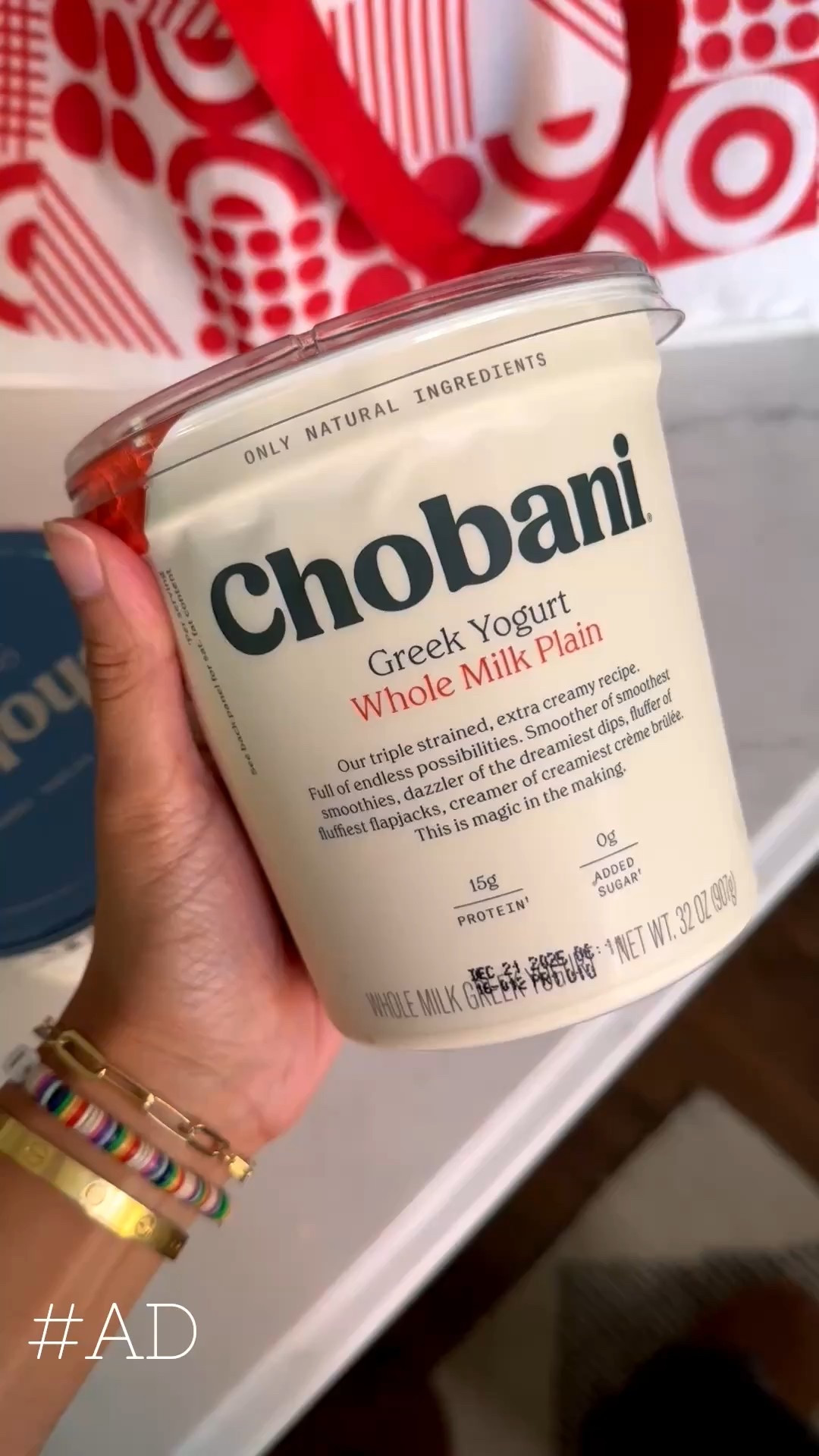 #AD Chobani’s triple-strained Chobani’s Greek Yogurt is such an easy healthy swap for heavier creams and we love that it’s made with only natural ingredients.

@target @chobani #TargetPartner #Target #HolidayRecipes #HealthyRecipes #EatClean