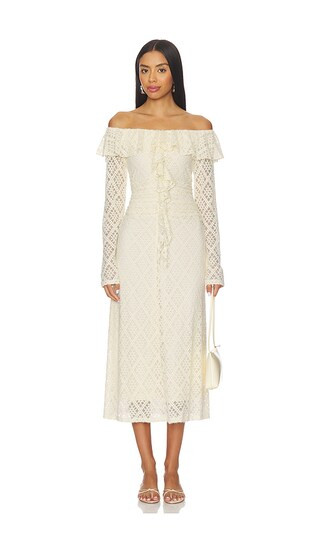Dorian Dress in Cream | Revolve Clothing (Global)