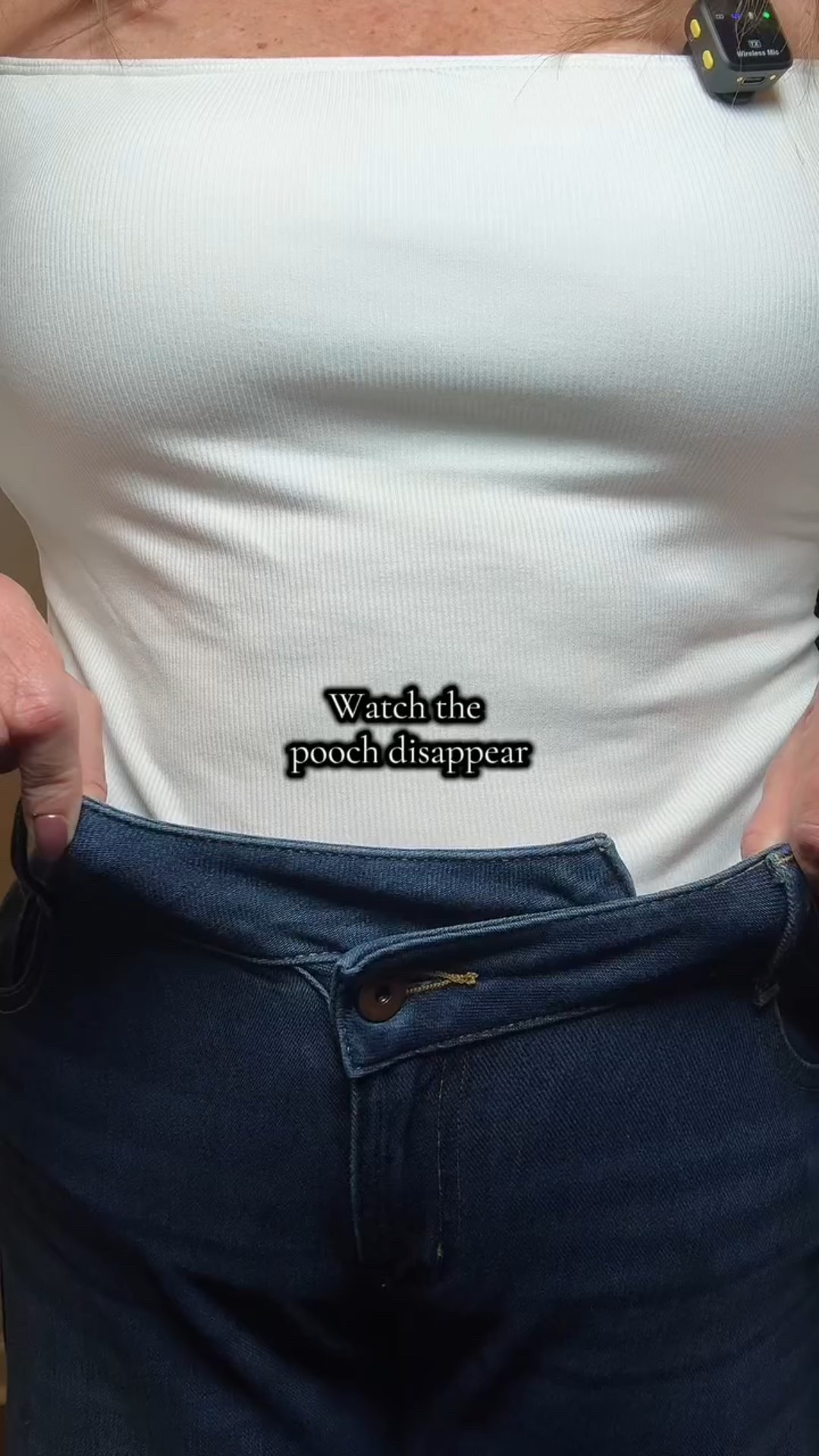If the pooch usually ruins denim for you, these flattering jeans for curves change everything. The waistband is gentle, the drape falls straight, and the feel is true high stretch jeans. The perfect wide leg jeans for comfort and confidence. #fashiondeals #TikTokShopBlackFriday #tiktokshopcybermonday #SuperBrandDayBFCM #OpenYourSuperStory