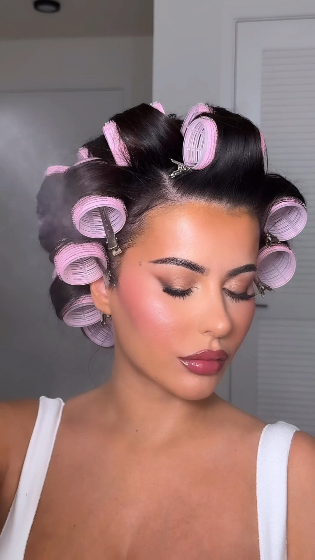 Get ready with me, grwm, full glam, full glam routine, makeup tutorial, bold lip 

#LTKBeauty #LTKVideo