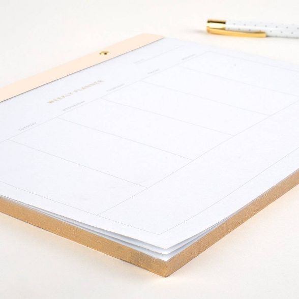 Undated Weekly Planning Pad 8.5" x 10.5" - Sugar Paper Essentials™ | Target