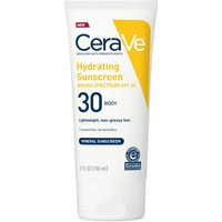 CeraVe 100% Mineral Hydrating Body Sunscreen SPF 30 (5 fl. oz.) | Dermstore (US)