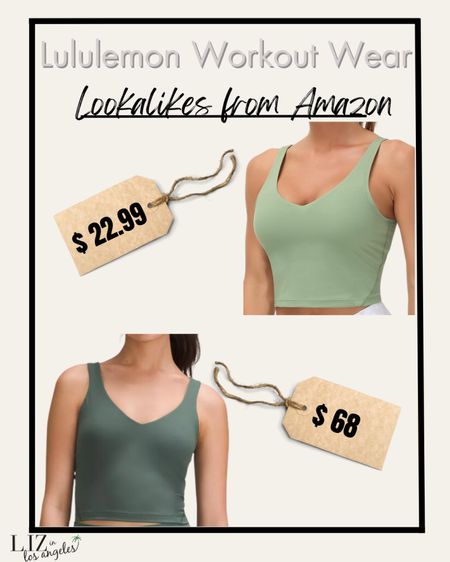 The Lululemon Align™ Tank Top 49 is a must-have sports bra tank top that is perfect for workout wear or casual everyday wear. The cut of it makes it perfect for an everyday lounging tank top!

This comfortable, medium-support sports bra lookalike from Amazon is nearly identical to the Lululemon Align™ Tank Top 49 that so many rave about. Click here to shop. 

#lululemon #lululemondupe #sportsbra #amazon



#LTKfitness #LTKunder50 #LTKU