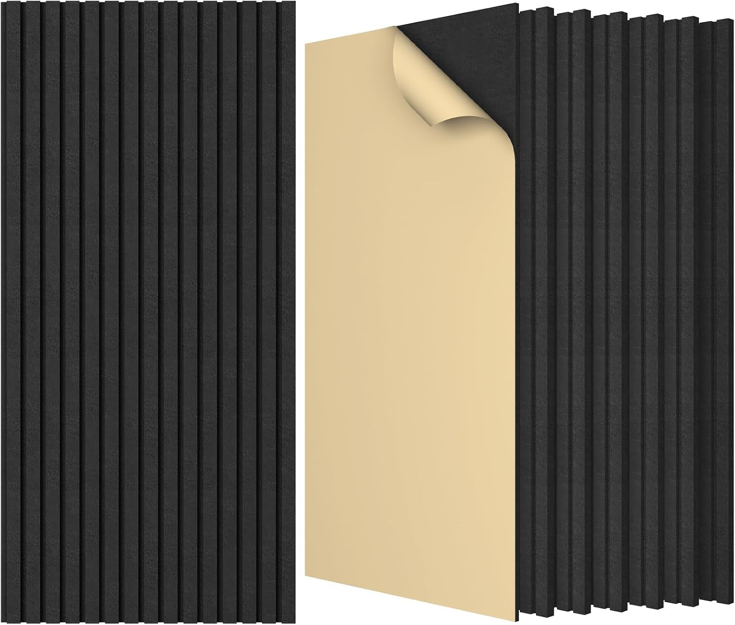 TONOR Large Acoustic Panels Self Adhesive-8 Pack 47.2" X 23.6" X 0.35" | Amazon (US)