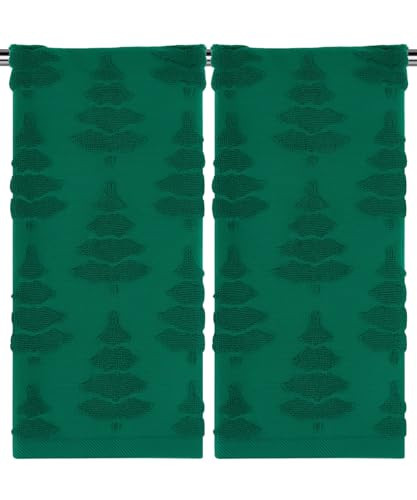 SEGXCFL Christmas Kitchen Dish Towels 13.7x29.5 Kitchen Dish Cloths Bathroom Hand Towels Decorative Drying Cleaning Cooking Winter Holiday Decoration | Amazon (US)