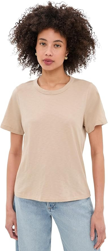 Faherty Women's Sunwashed Essential Tee | Amazon (US)