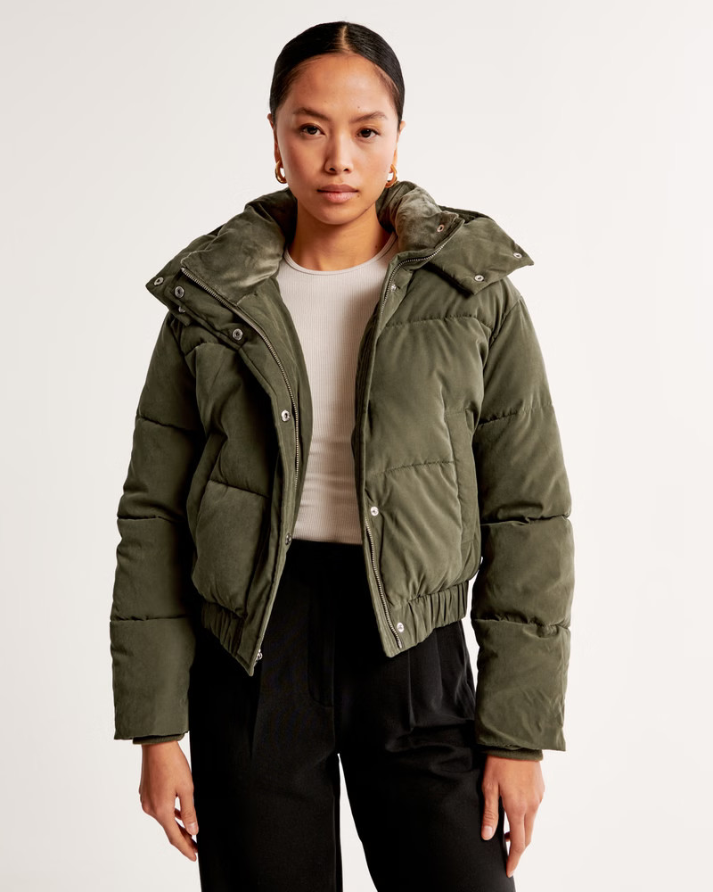 Women's Ultra Mini Puffer | Women's Coats & Jackets | Abercrombie.com | Abercrombie & Fitch (US)